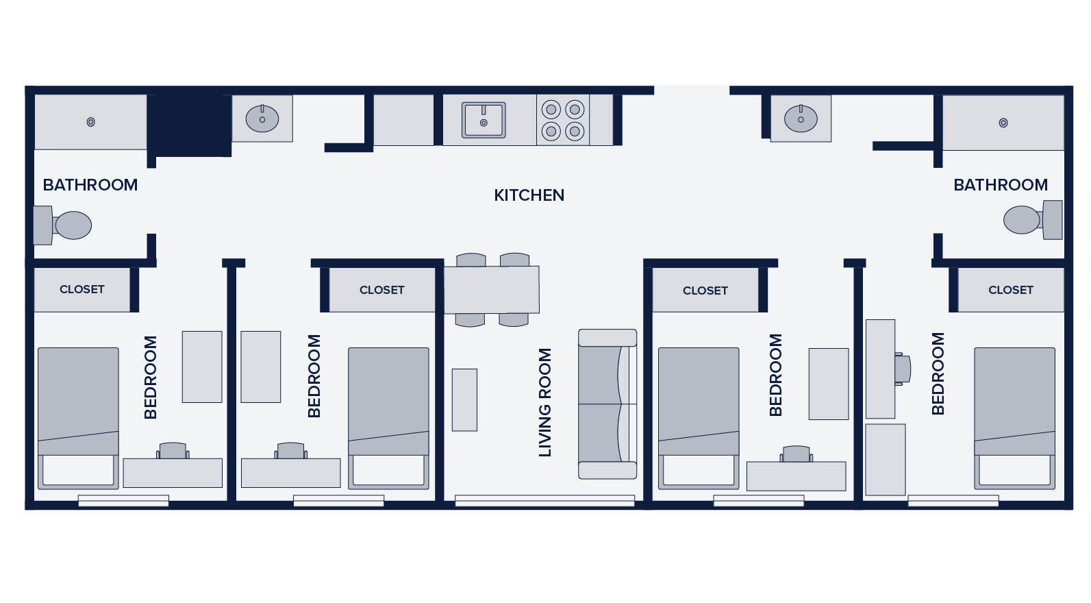 Tamiami Hall floor plan