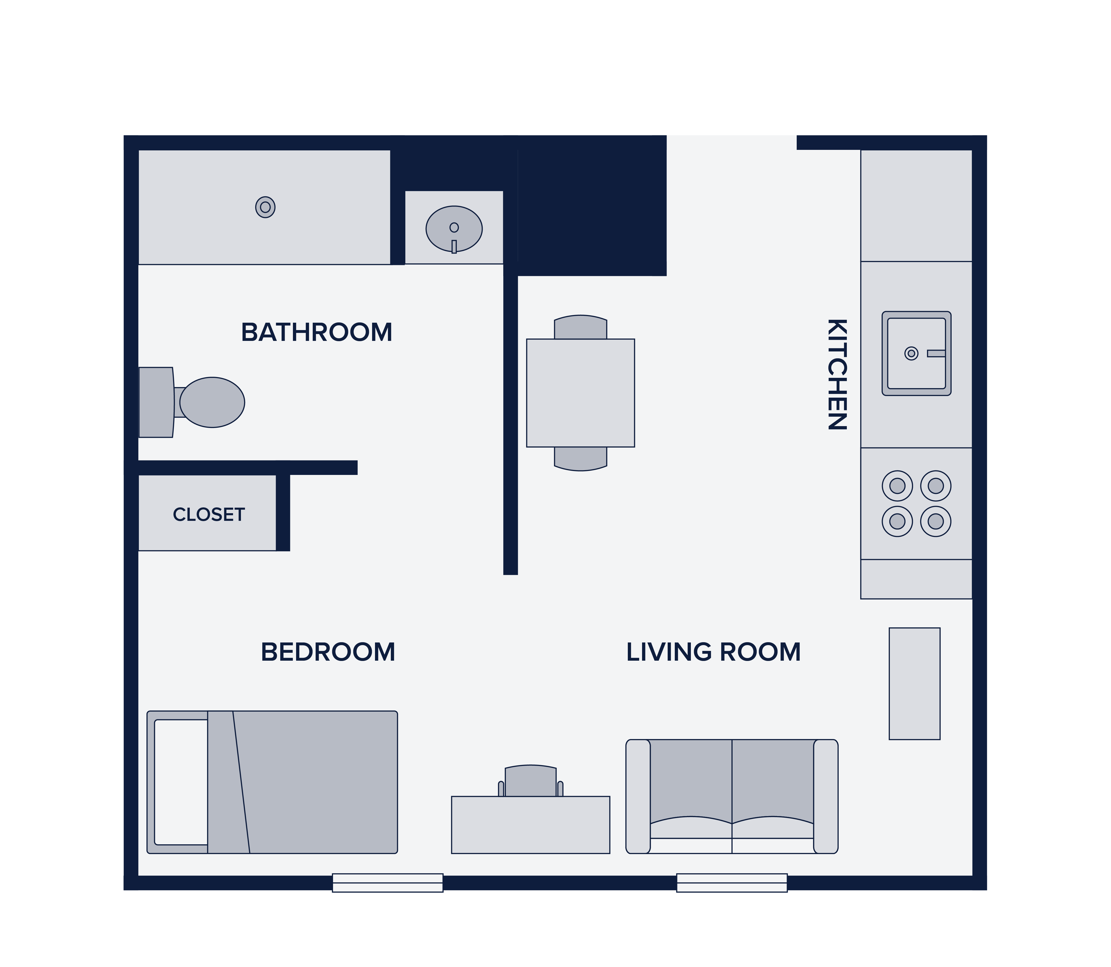 Tamiami Hall floor plan